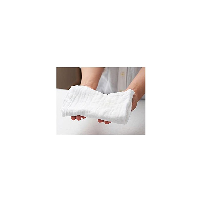Snow White Dish Towels, White/White, 11.8 x 13.8 inches (30