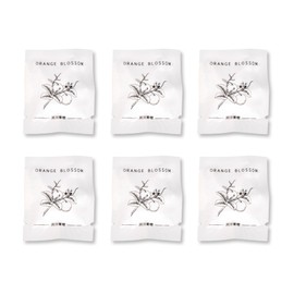 Upgraded Car Air Fresheners Refills Solid Fragrance Replacement Pads for Car (Green Orange-6 Packs)