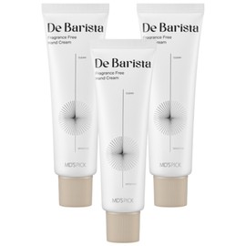 MD's Pick Barista Hand Cream Unscented, 50g, 3 Pieces / 엠디스픽 바리스타 핸드크림 무향, 50g, 3개