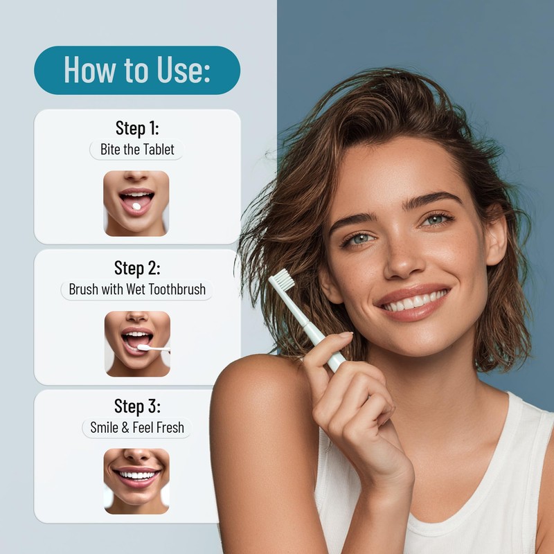 Charcoal Toothpaste Tablets