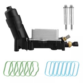 Tsuinz Engine Oil Filter Housing Gasket Kit For Dodge Durango Journey Charger 3.6L