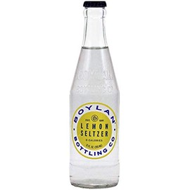 Boylan Bottling Co Lemon Seltzer, 12 Ounce -- 24 per case.