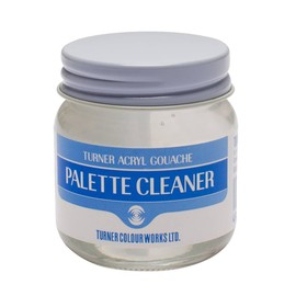 Turner Colour Works Palette Cleaner Removes Paint Stains and Paint Residue from Palettes - Ideal for Ceramic, Plastic, Metal, Watercolor Palettes, Acryl Gouache and Other Paints - 40ml Jar