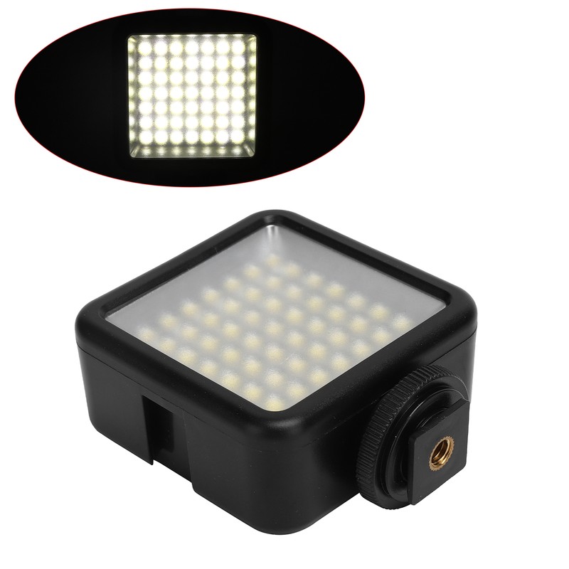 W49 Mini Portable LED Video Light Adjustable 6000K Fill Light