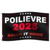 2025 Pierre Poilievre Flag 2x3 Ft Large -100D Satin Outdoor