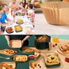 (125 Pieces) Air Fryer Liners, air Fryer Disposable Paper Liners,