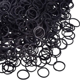 Mythya 2000 Piezas Ligas para Cabello, Niña Goma de Pelo Elásticos Lazos de Goma Bandas de Goma para Niñas