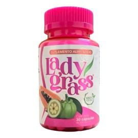 Lady Grass 30 Caps Papaya Diente De Leon Para Desintoxicar