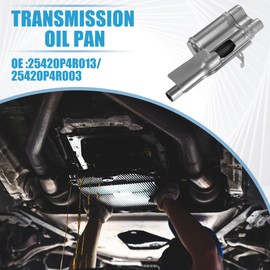 X AUTOHAUX Oil Pan No.25420P4R013/25420P4R003 Automatic Transmission Filter for Honda Civic 2001-2005
