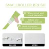 Small Roller Spackle Wall Repair Brush, 2-in-1 Small Rolling Brush