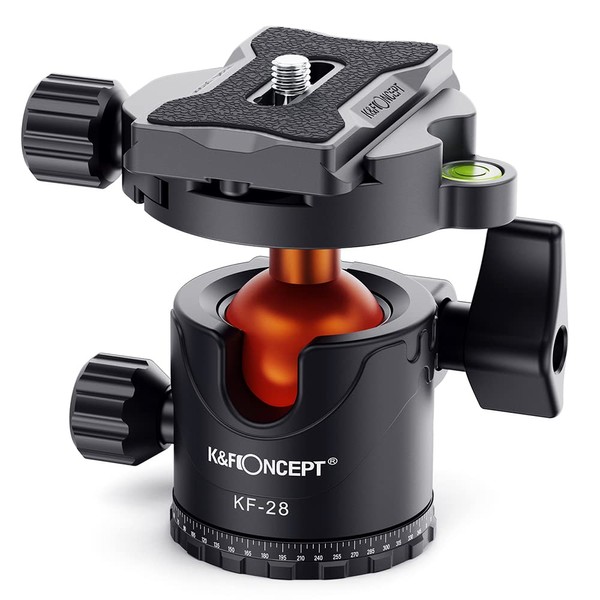 K&F Concept Ball Head Tripod Head, Camera Ball Head with