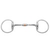 Cavalon Eggbutt Capsule Copper Roller Snaffle (5")