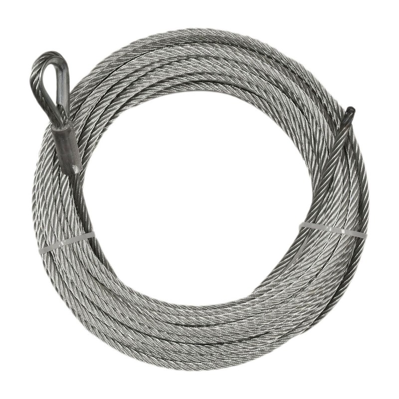Superwinch 87-42612 Steel Wire Winch Rope 1/4" x 55' fits
