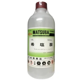 MATSUBA 10% Hydrochloric Acid 500ml Bottle