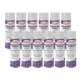 Claire CL1003-12pk Disinfectant Spray, Lavender (Pack of 12)