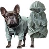 Pet Passion Velour Dog Pet Hoodie Coat for Small, Medium