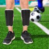 asixx Soccer Shin Guard, Calf Support Protective Sleeve, Lightweight, Breathable,
