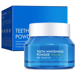 Teeth Whitening Powder- Advanced Whitens Teeth, Removes Stubborn Stains, Protects Enamel, Freshens Breath and Promotes Overall Oral Health, Reveal Your Brightest Smile