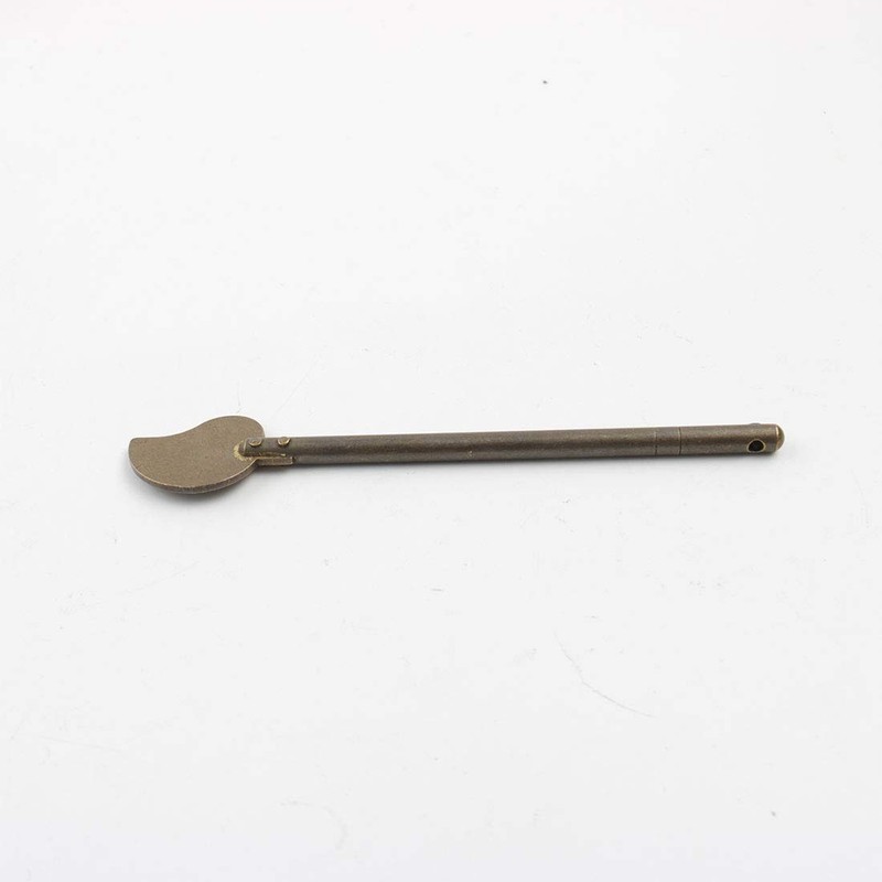 uxcell Metal Household Chinese Leaf Style Cabinet Key Latch Door