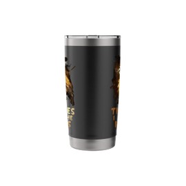 I MAKE THE RULES I BREAK THE RECORDS Stainless Steel Insulated Tumbler