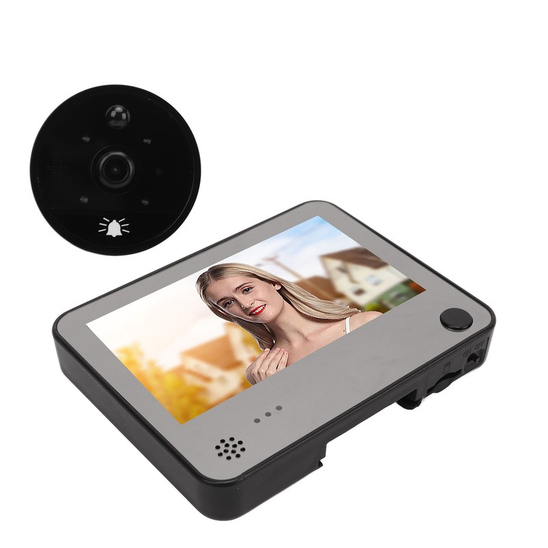 Peephole Camera Infrared Night Vision Two Way Talk Motion Detection
