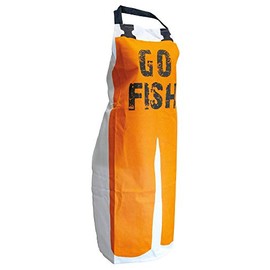 Boston International Aprons for Women and Men with Pockets Kitchen Apron, One Size Fits Most, Go Fish