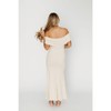 Monroe Maxi Dress in Ivory - Bump Friendly - Size: