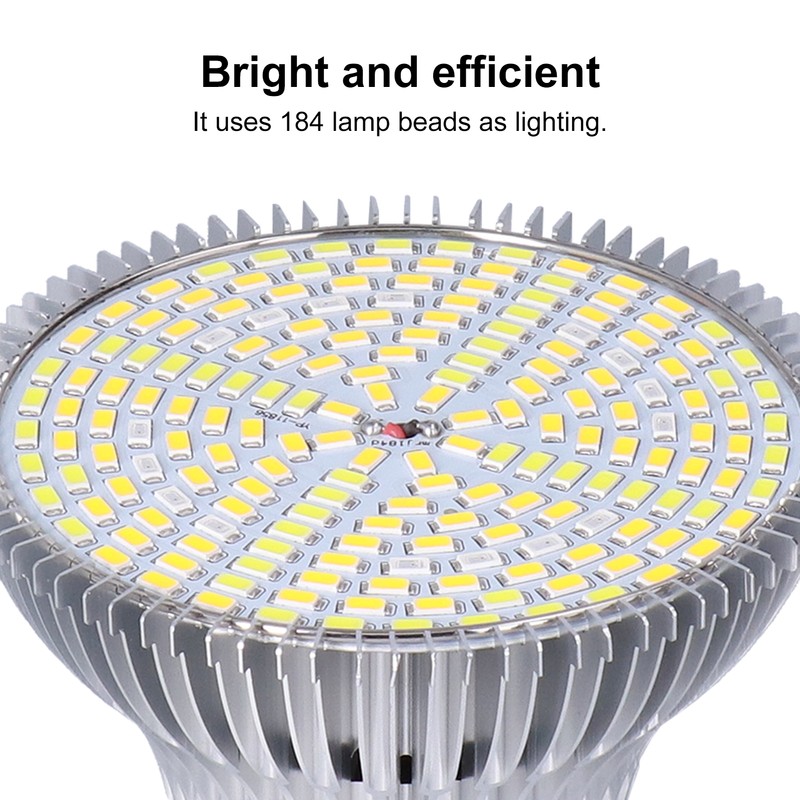 20W E27 Full Spectrum Plant Bulb 184 LED Lamp Beads