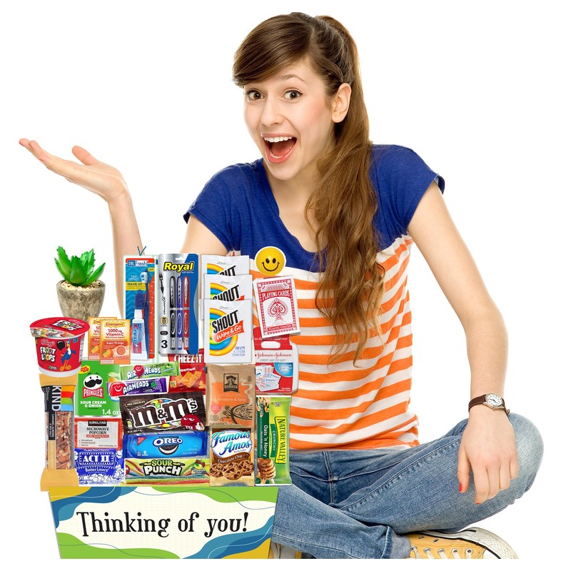 The Ultimate COLLEGE Student or Military Care package gift basket