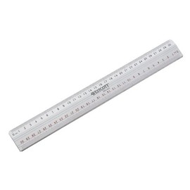 Westcott 12-Inch 30 cm Cutting Aluminium Ruler