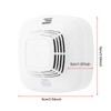 Fire Security 360° Independent Smoke Detector with Sound Light Alarm