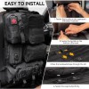 Unbranded Universal Car Seat Back Molle Panel Organizer with 5