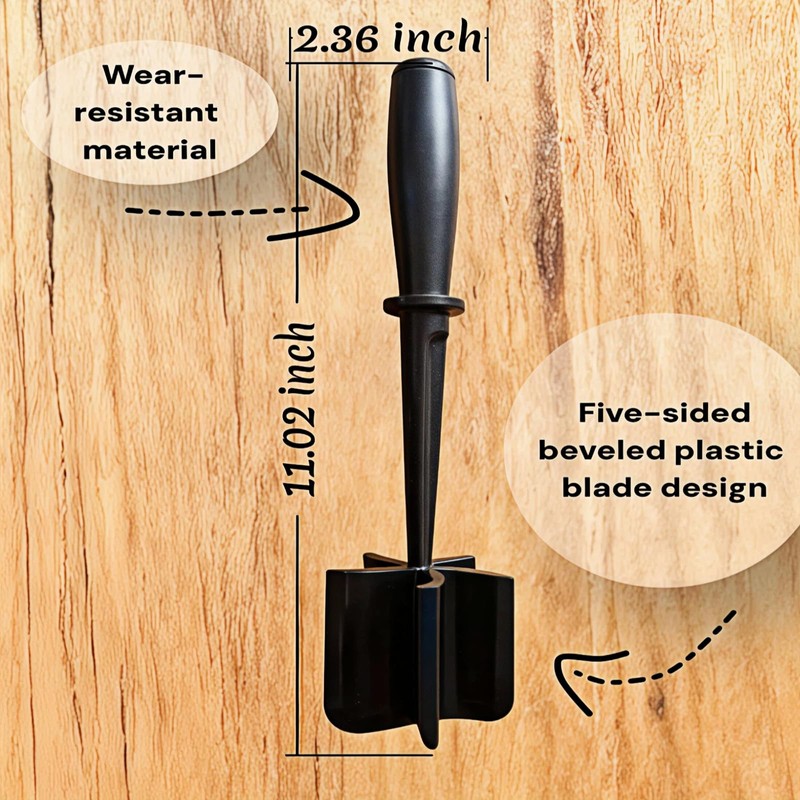 Meat Chopper, Hamburger Grinder, Premium Heat Resistant Masher for Ground