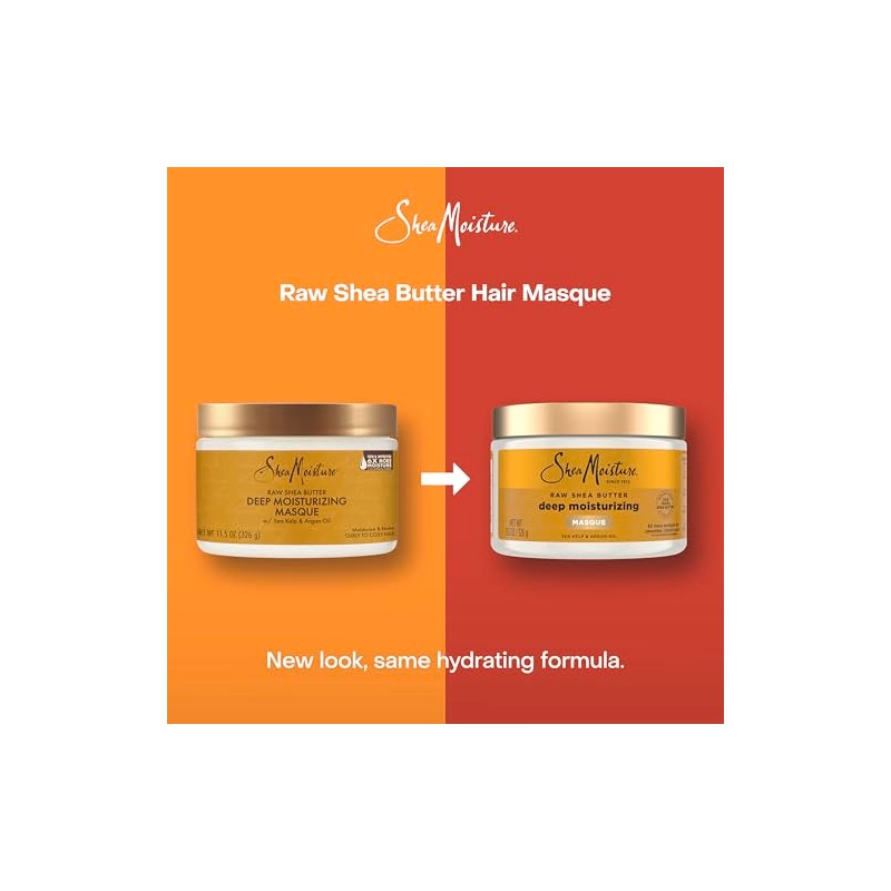 SheaMoisture Raw Shea Butter Deep Treatment Masque Hair Treatment, 12