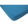 Jollein Fitted Sheet Jersey – Organic 75 x 150 turquoise