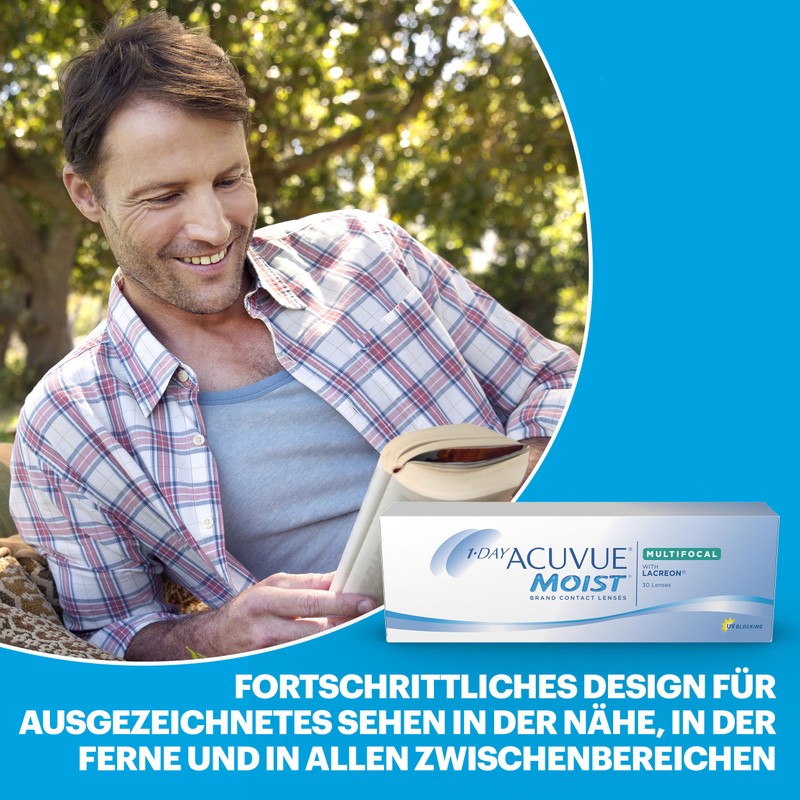 ワンデー アキュビュー モイスト マルチフォーカル 【BC】8.4【PWR】+1.00【加入度数】+2.00～+2.50 30枚入