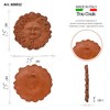 Toocook Handmade Terracotta Sun for Garden and Home Decor, Unique