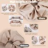 Coleteros de Satén, GeeRic 5 Satin Hair Scrunchies para Mujer