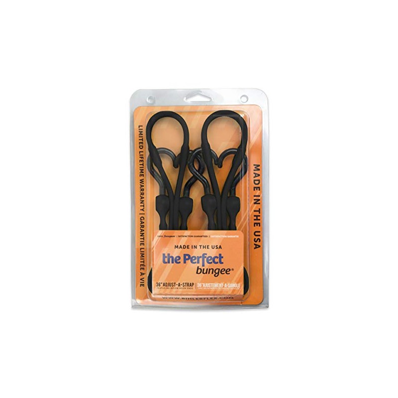 PerfectBungee［パーフェクトバンジー］ アジャスタブル ストラップ36"(90cm)　【ブラック】2本セット
