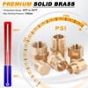 KOOTANS 66PCS Brass Pipe Fittings Assortment Kit NPT Adapter Fitting,
