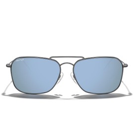 MERRY'S Retro Metal Square Aviator Polarized Sunglasses for Men Women S6028