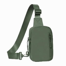 AndThere Small Sling Bag Men Women Cross Body Bag Waterproof Crossbody Bag Travel Across Body Bag Mens Fanny Pack Small Shoulder Bag Anti Theft Chest Bag Phone Bag Small Backpack for Hiking Cycling