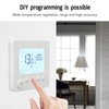 Floor Heating Thermostat Controller Programmable Control Panel LCD Display 90V‑240V