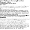 Lebel IAU Serum Cleansing Cream Hair Treatment 600ml (Hara Juku