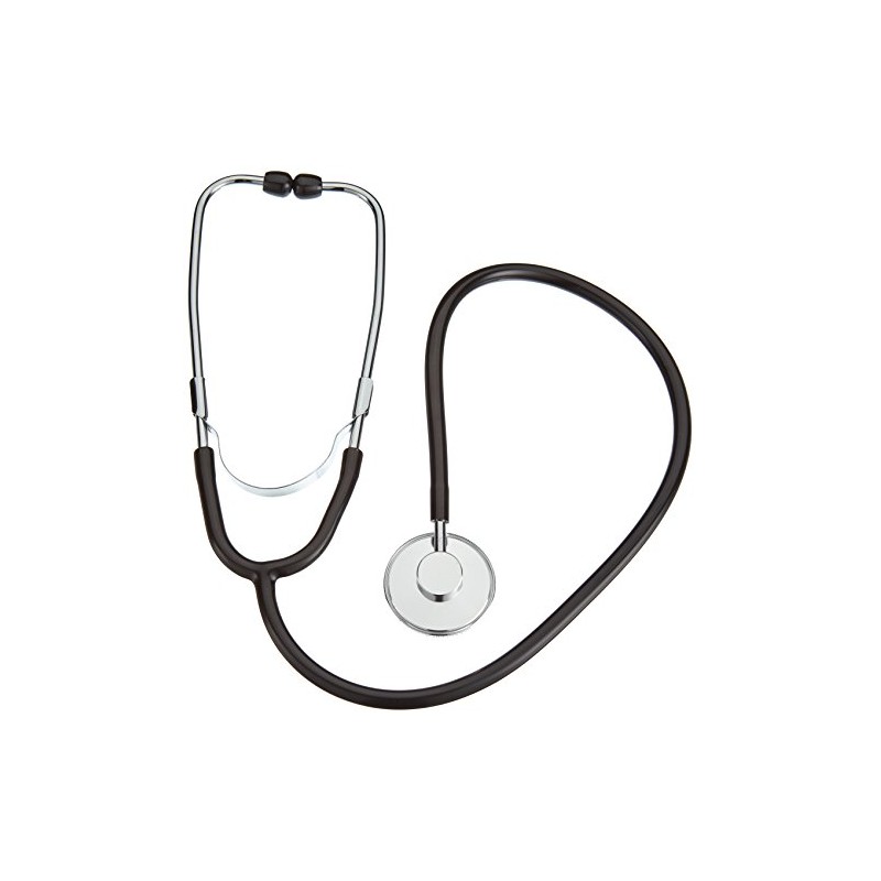 Ecocare Black Flathead Nurse's Stethoscope