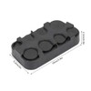 Coin Organiser Plastic Coin Holder Rectangle Euro Coin Dispenser Storage
