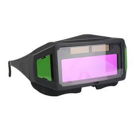 Auto Darkening Welding Goggles UV Resistant Anti Glaring Automatic Dimming Solar Powered Welder Glasses
