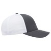 Flexfit Unisex Melange Unipanel Trucker Cap Baseball Cap, Anthracite/white