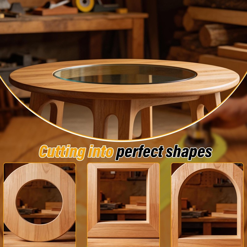 390 Circle Cutting Jig, 7″–52¾″ for Compact & Cordless Routers