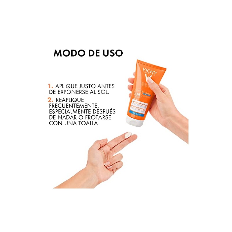 VICHY Protector Solar Facial Toque Seco FPS 50+ Vichy Ideal
